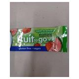 10 PIECES -APPLE STRAWBERRY WATERMELON 100% FRUIT STRIP-BONUS 3 KIT KAT BARS