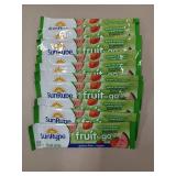 10 PIECES -APPLE STRAWBERRY WATERMELON 100% FRUIT STRIP-BONUS 3 KIT KAT BARS