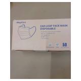 50 pcs- 1 Box MAGICARE RAR LOOP FACE MASK 3 PLY FOR EXCELLENT PROTECTION PLUS BONUS TRILLIUM HAND SANITIZER SPRAY