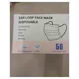 50 pcs- 1 Box MAGICARE RAR LOOP FACE MASK 3 PLY FOR EXCELLENT PROTECTION PLUS BONUS TRILLIUM HAND SANITIZER SPRAY
