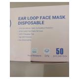 50 pcs- 1 Box MAGICARE RAR LOOP FACE MASK 3 PLY FOR EXCELLENT PROTECTION PLUS BONUS TRILLIUM HAND SANITIZER SPRAY