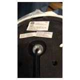 FLOOR STANDING LAMP WITH 2 PLASTIC GLOBES ( MODEL #: LF2000-BLK)