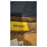 FLOOR STANDING LAMP WITH 2 PLASTIC GLOBES ( MODEL #: LF2000-BLK)