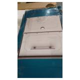 Oasis Classic Extra Large High Security Post Mount Mailbox White