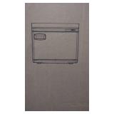 SPA HOT TOWELS WARMER LARGE BLACK (ITEM #: SD-11BK )