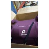 DIONO SOLANA BACKLESS BOOSTER SEATS (2) BURGUNDY