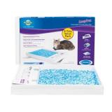 PetSafe ScoopFree Self-Cleaning Cat Litter Box Tray Refills with Premium Blue Non-Clumping Crystals, 3-Pack