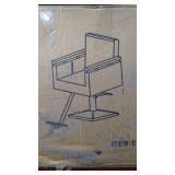 SALON STYLING CHAIR ( ITEM #: EM-68500) BLACK