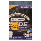 Arm & Hammer Platinum SLIDE Easy Clean, Clumping Litter, Multi-Cat, 37 lbs