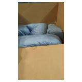 CHILLING HOME PREGNANCY PILLOW 60" FULL BODY PILLOW GREY
