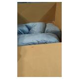 CHILLING HOME PREGNANCY PILLOW 60" FULL BODY PILLOW GREY