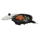 Elite - Indoor Electric Grill - Black