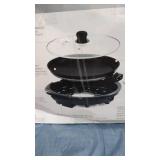 Elite - Indoor Electric Grill - Black