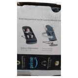 BabyBjorn Bouncer Bliss Convertible Quilted Baby Bouncer in Anthracite