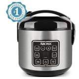 Aroma 8-Cup Programmable Rice & Grain Cooker, Steamer