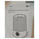 LEVOIT HUMIDIFIER FOR BEDROOM , TOP FILL COOL MIST ULTRASONIC FOR BABY NURSERY KIDS W/ ESSENTIAL OILS, SMART CONTROL W/ CONSTANT HUMIDITY FOR PLANTS INDOOR, QUIET EASY CLEAN , BPA FREE, 3L, WHITE