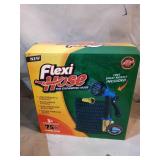 AMAZON FLEXI HOSE 75FT BLUE & BLACK EXPANDING HOSE W/ NOZZLE
