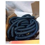 AMAZON FLEXI HOSE 75FT BLUE & BLACK EXPANDING HOSE W/ NOZZLE