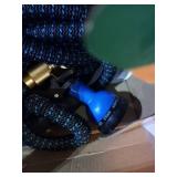 AMAZON FLEXI HOSE 75FT BLUE & BLACK EXPANDING HOSE W/ NOZZLE