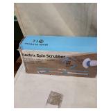 ELECTRIC SPIN SCRUBBER 43.7IN , CORDLESS & RECHARGEABLE
