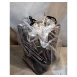 Mind Reader - 4-Compartment Carousel Cup and Lid Organizer - Black Metal Mesh