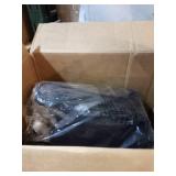 Mind Reader - 4-Compartment Carousel Cup and Lid Organizer - Black Metal Mesh