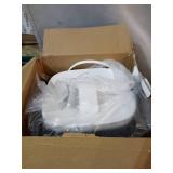 Optimus H-7232 17" Oscillating Tower Heater with Thermostat