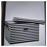 SCOUT RAMP ROOST LARGE LIDDED STORAGE BIN W/ HANDLES, COLLAPSIBLE, STACKABLE