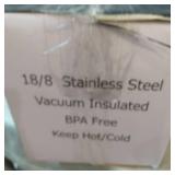 JIESSIWILL 320Z STAINLESS STELL TUMBLER 8 CUPS