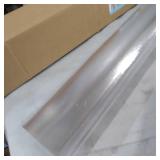 OSTEPDECOR CLEAR VINYL FLOOR MAT OFFICE