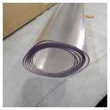 OSTEPDECOR CLEAR VINYL FLOOR MAT OFFICE