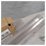 OSTEPDECOR CLEAR VINYL FLOOR MAT OFFICE