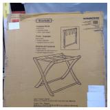 Winsome Wood Scarlett Luggage Rack, Espresso Finish