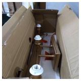 3 WALL MOUNTED LAMPS, ITEM# A04034