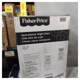 Fisher-Price SpaceSaver High Chair, Multicolor Multi Color