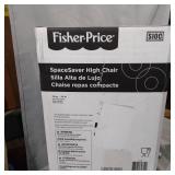 Fisher-Price SpaceSaver High Chair, Multicolor Multi Color