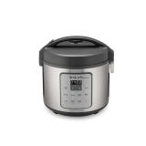 Instant - Zest 20 Cup Rice and Grain Cooker - Stainless Steel/Silver