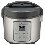 Instant - Zest 20 Cup Rice and Grain Cooker - Stainless Steel/Silver