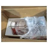 WHITE TABLE LAMP SET OF 1