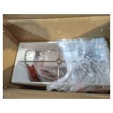 WHITE TABLE LAMP SET OF 1