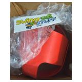 SWING SET STUFF HIGHBACK FULL BUCKET SEAT ONLY WITH SSS LOGO STICKER. RED