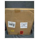 BLACK WIRED SHELVES WITH 24 PANELS