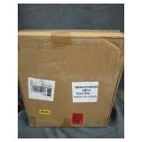 BLACK WIRED SHELVES WITH 24 PANELS