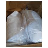 SLEEP INNOVATIONS ULTRA SOFT SUPPORT GEL MEMORY FOAM DUAL LAYER MATTRESS TOPPER 4 INCHES QUEEN