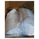 SLEEP INNOVATIONS ULTRA SOFT SUPPORT GEL MEMORY FOAM DUAL LAYER MATTRESS TOPPER 4 INCHES QUEEN