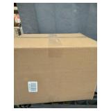 IRIS USA Top Entry Cat Litter Box Black & White PUNT - 530