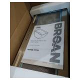 Broan PM390SSP 390 CFM Stainless Steel Hood Power Pack with LED Lights