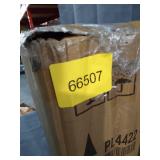 GOLD LAMP WITH WHITE LAMP SHADE