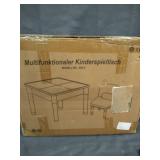 KIDS 4 IN 1 MULTI ACT PINK CANDY 20 INCH PLAY TABLE MODEL D05-2