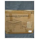 KIDS 4 IN 1 MULTI ACT PINK CANDY 20 INCH PLAY TABLE MODEL D05-2